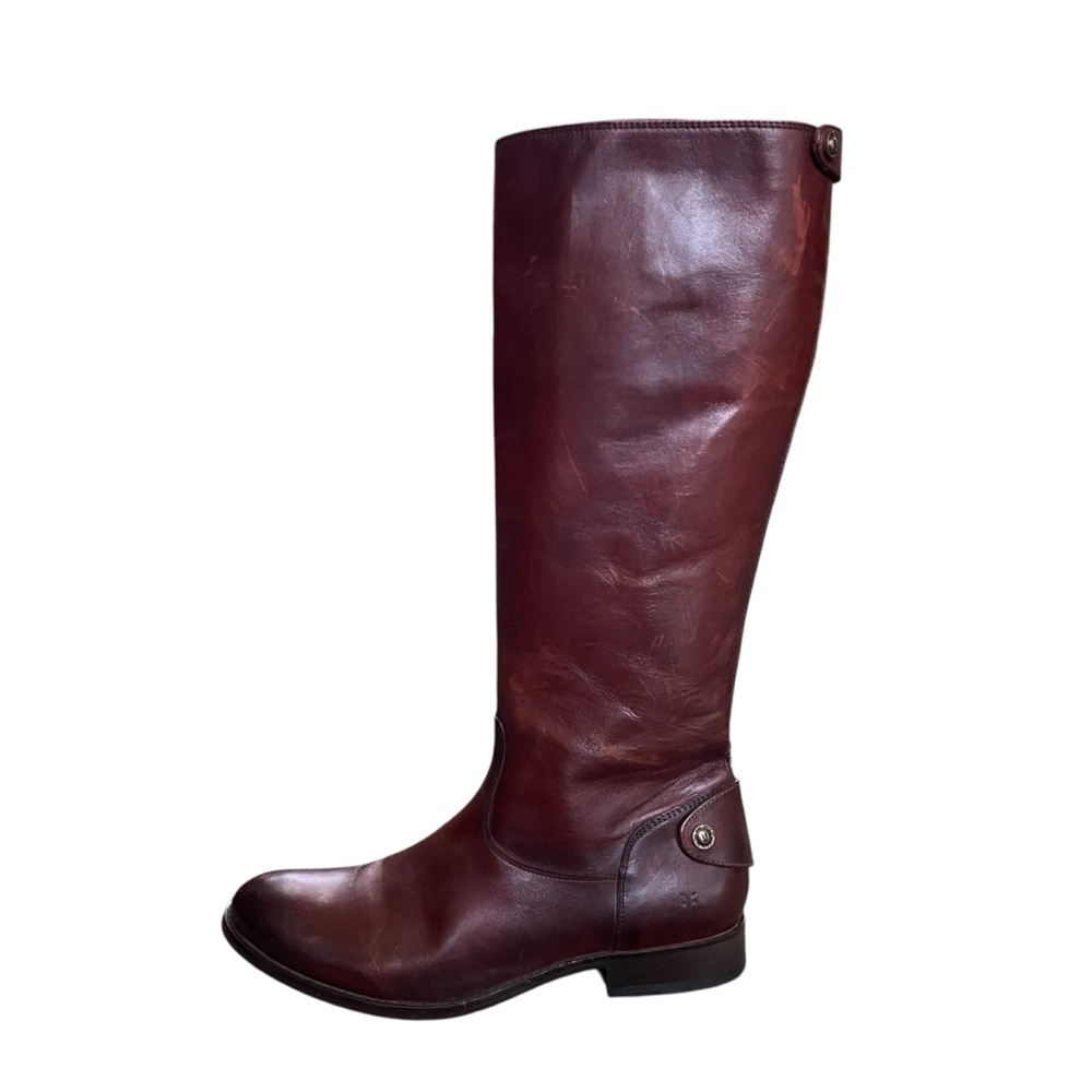 Frye Melissa Button Back Zip Brown
Leather Boots - Picture 4 of 16